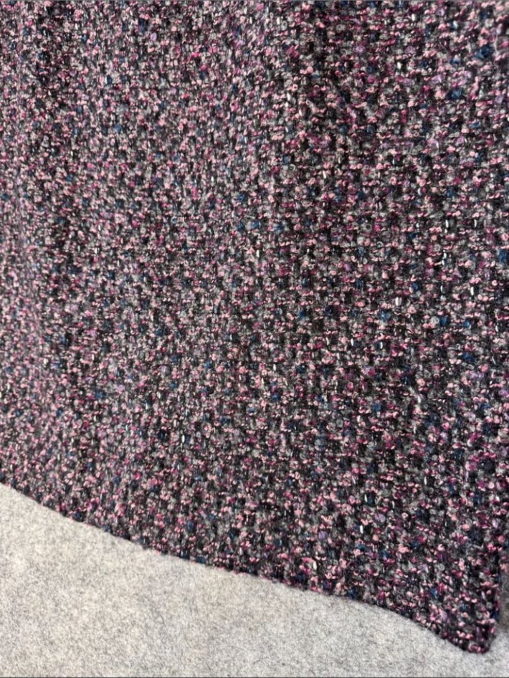 Lafayette 148 Boucle Wool Blend Pencil Skirt Black Pink 16 Quiet Luxury Career - Picture 6 of 13